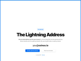 The Lightning Address