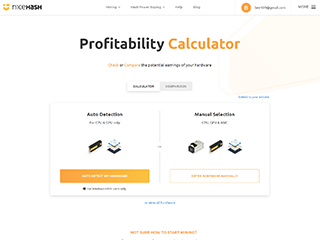 Hardware Profitability Calculator